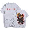 Anime BLEACH Kurosaki Ichigo Manga Graphic Cartoon Printed T Shirt Men Women Cotton T-shirt Short Sleeves Oversized T Shirts Streetwear Tops