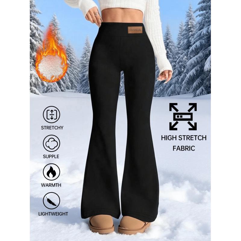 

M 11635 Fleece-Lined Warm Velvet Pants XL чёрный