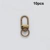 10Pcs Metal Universal Buckle Bag Buckle Multi Color Optional Key Buckle Alloy Buckle Lobster Buckle Bag Accessories