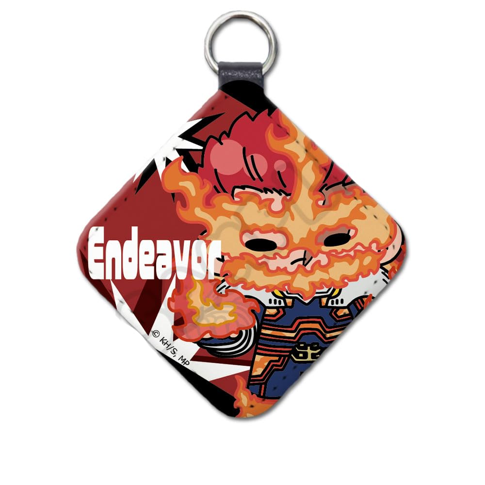 TV Anime Hero 3rd Edition Leather Charm M YE "My Academia" [Endeavor] Everyone's Mochocho!