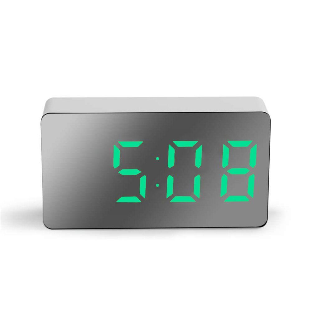 

Multifunctional USB Display Time Mirror Clock Digital Alarm Clock Snooze LED Display