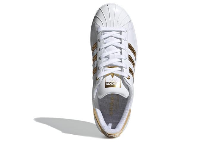 Superstar Wmns Adidas Originals Metal Toe 'White Gold Metallic' Women's FV3330