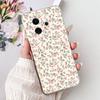 For Vivo Y39 5G Y300i 5G / Vivo V2436 V2444A Back Cover Girly Fashion Flower Butterfly Painting Case Soft Clear Silicone Funda