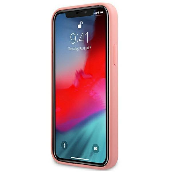 Guess Guhcp12Llspewpi Iphone 12 Pro Max6,7 Różowy/Pink Hard Case Peony Collection
