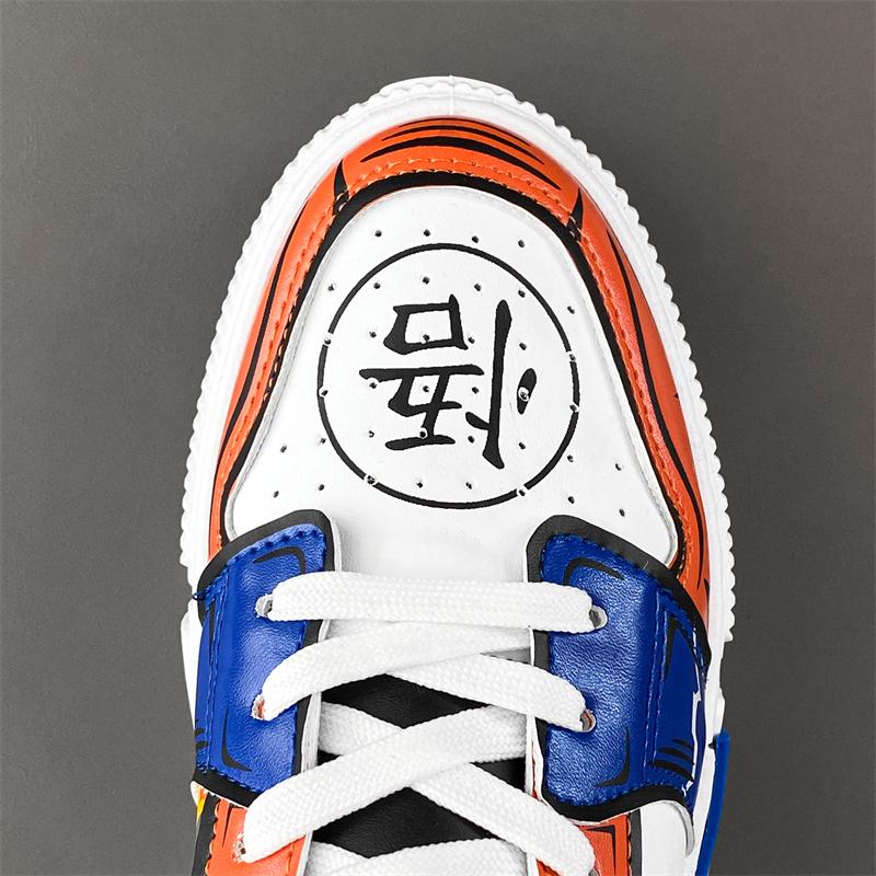 Off White Custom Goku Jordans Sneakers Goku Dragon Ball Z™