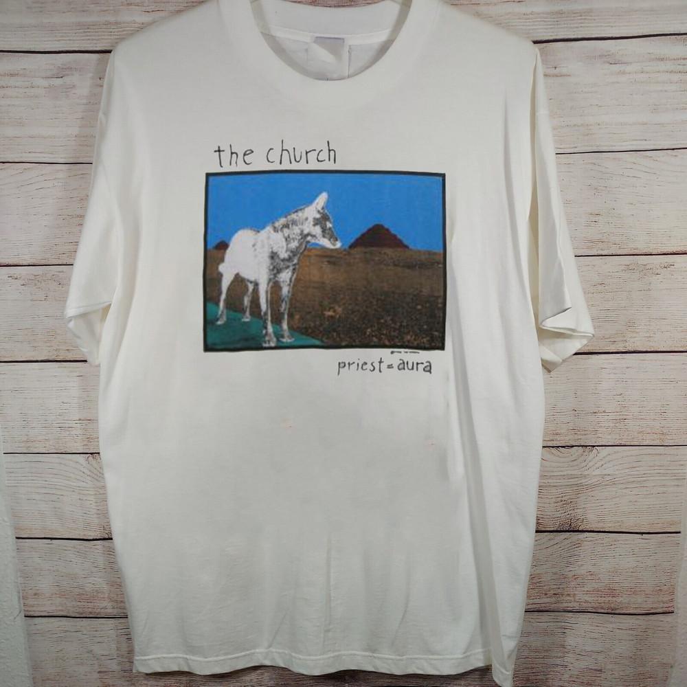 

1992 The Church Australian band T Shirt Full Size S-5XL Unisex T-Shirt XL