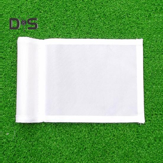 Golf Flag Nylon Golf Target Flag with Tube Mini Pin Flags Inserted Waterproof Putting Golf Flagstick for Indoor Outdoor Backyard Garden Yard