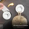 304 Stainless Steel Rotating Suction Cup Hook – Strong, No-Drill, Load-Bearing Hook for Kitchen, Bathroom, and Toilet.