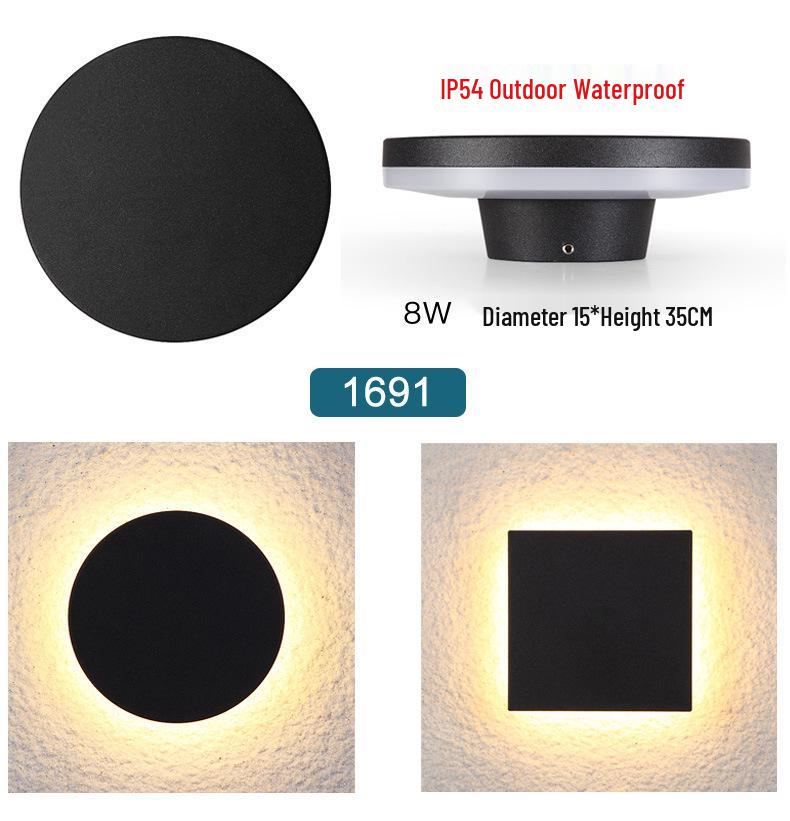 Waterproof Outdoor Wall Light – Villa, Garden, Balcony, Courtyard & Entrance