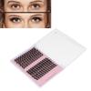 144 Clusters Slant Lash Extensions Kit 10 To 16mm Individual Lash Extensions Kit with 8ml Lash Dual End Tweezers