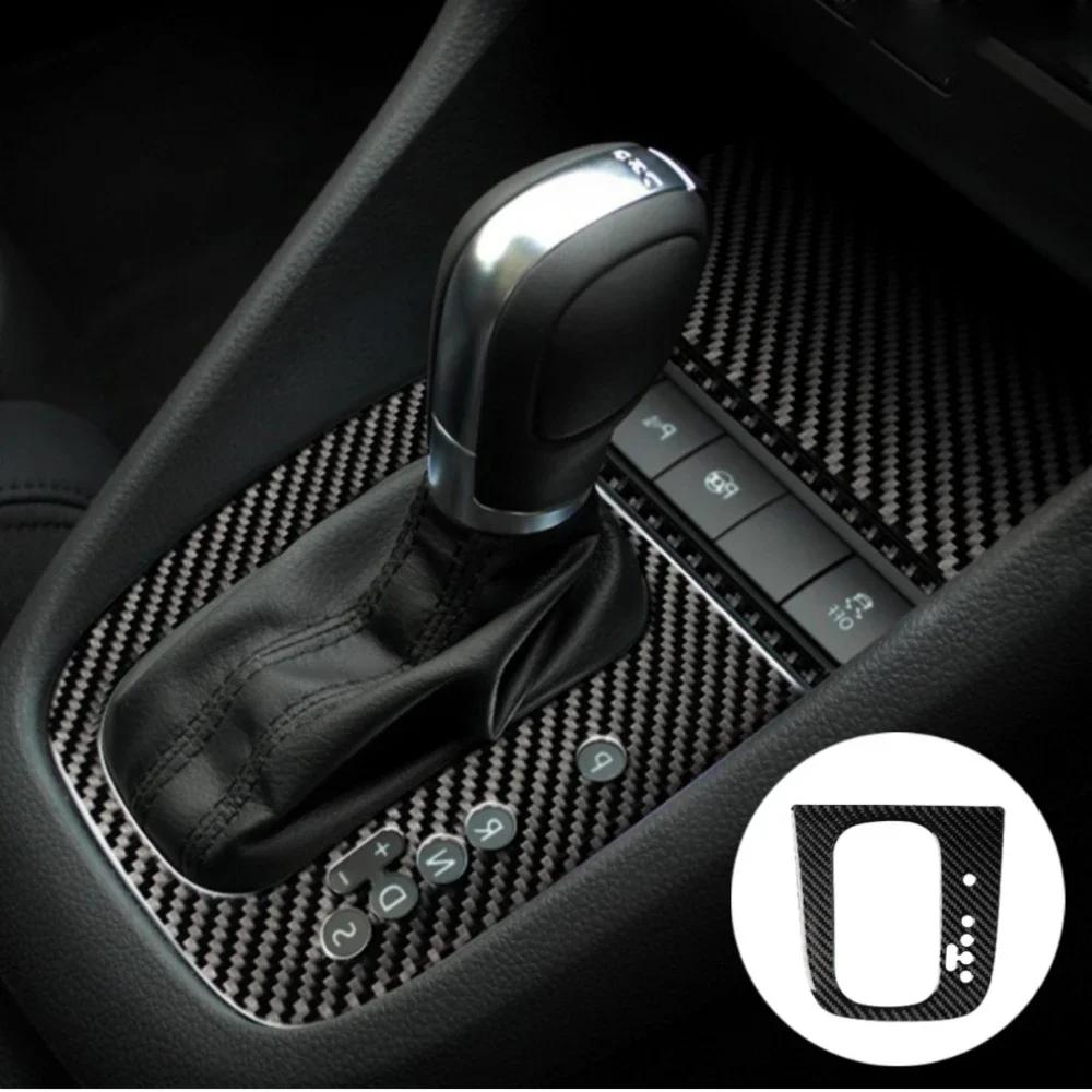 Carbon Fiber Headlight Switch Control Frame Sticker Anti-scratch Easy To Install Stickers for VW Golf 6 R MK6 Scirocco 09-16