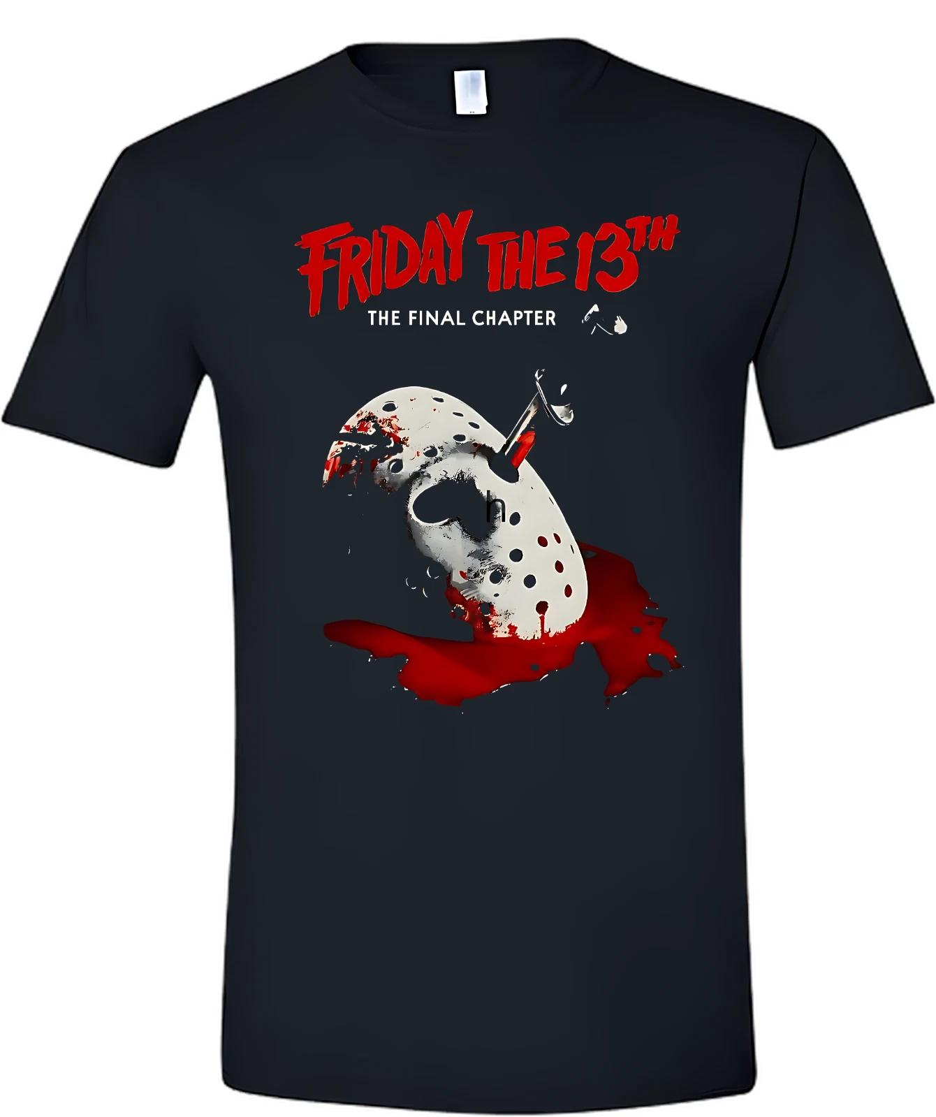 Friday The 13th The Final Chapter Black Short Sleeve T-Shirt S