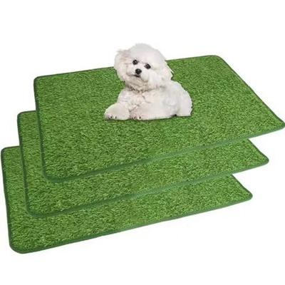 Comfortable Artificial Dog Grass Mat Washable Pet Pee Grass Pad Pet Lawn Mat  Indoor