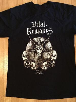 New Vital Remains Tee Shirt For Men Heavy Cotton Black All Size Unisex AC076 Unisex T-Shirt