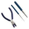 Juego de Plantilla Multiusos para Hacer Joyería con Clavijas de Acero Resistentes Portátiles para Fabricar Collares, Pulseras y Adornos