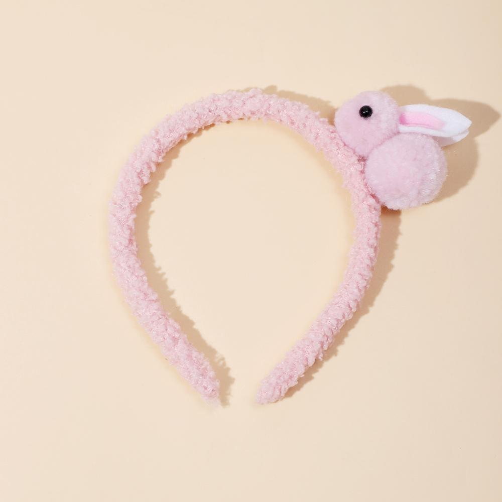 

Милые повязки на голову с кроличьими ушками для девочек, головные уборы из плюша, овечьей шерсти, повязка для волос, тюрбан для женщин, девочек, пасхальные аксессуары для волос
