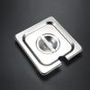 Stainless Steel Rectangular and Square Pans, Plates, Seasoning Boxes, Ice Cream, Jam, Powder, and Milk Tea Containers