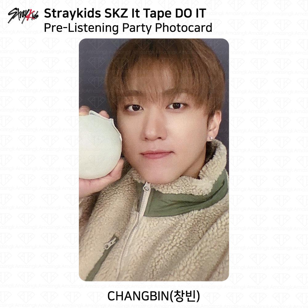 

Stray Kids SKZ It Tape DO IT Передпрослуховування Подія Фотокартка Бан Чан KPOP Changbin