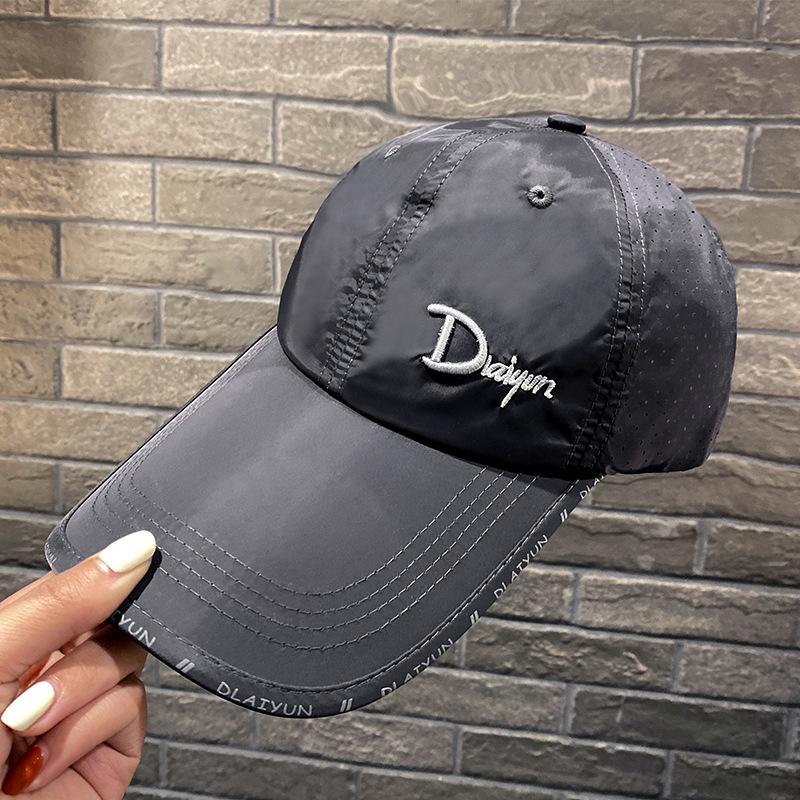 Hat Summer Thin Quick Drying Cap Outdoor Sun Protection Travel Fishing Sun Hat Extended Brim Baseball Cap