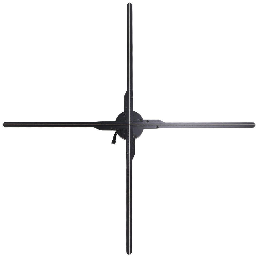 Z5 Ventilator Holografic 3D 100cm Rezoluție Înaltă 1080P HD Ventilator LED Hologramă pentru Afaceri MagazinUS