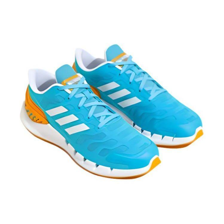 Adidas Climacool Ventania Comfortable Non-Slip Durable Low-Top Casual Running Shoes Unisex Sneakers Blue Orange IE5474