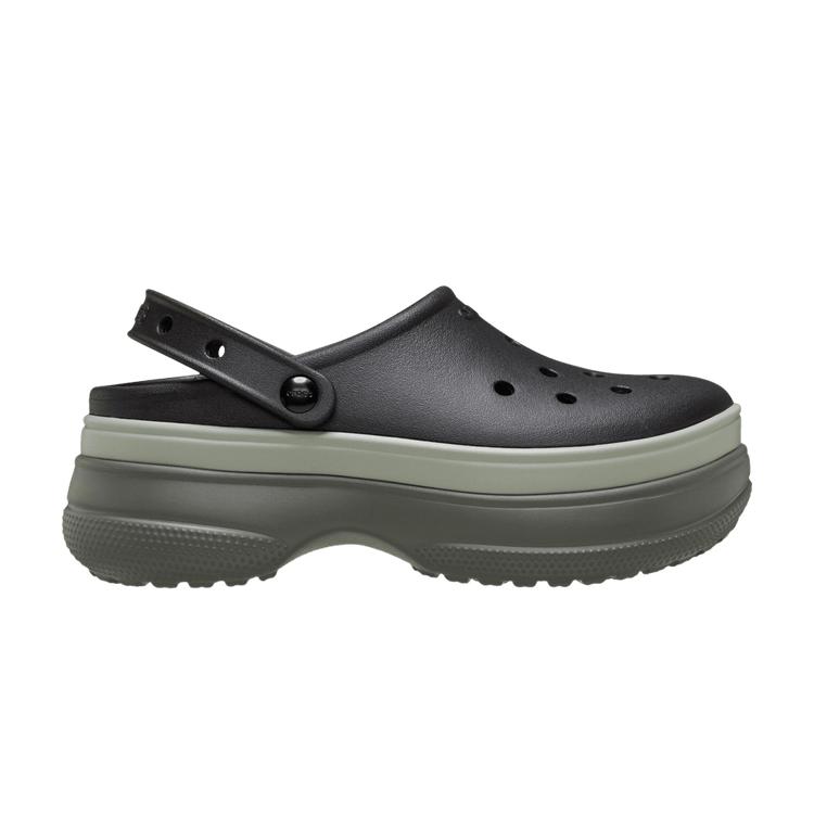 

Crocs Classic Stacked Clog Black Unisex Sneakers 211355-001 36-37