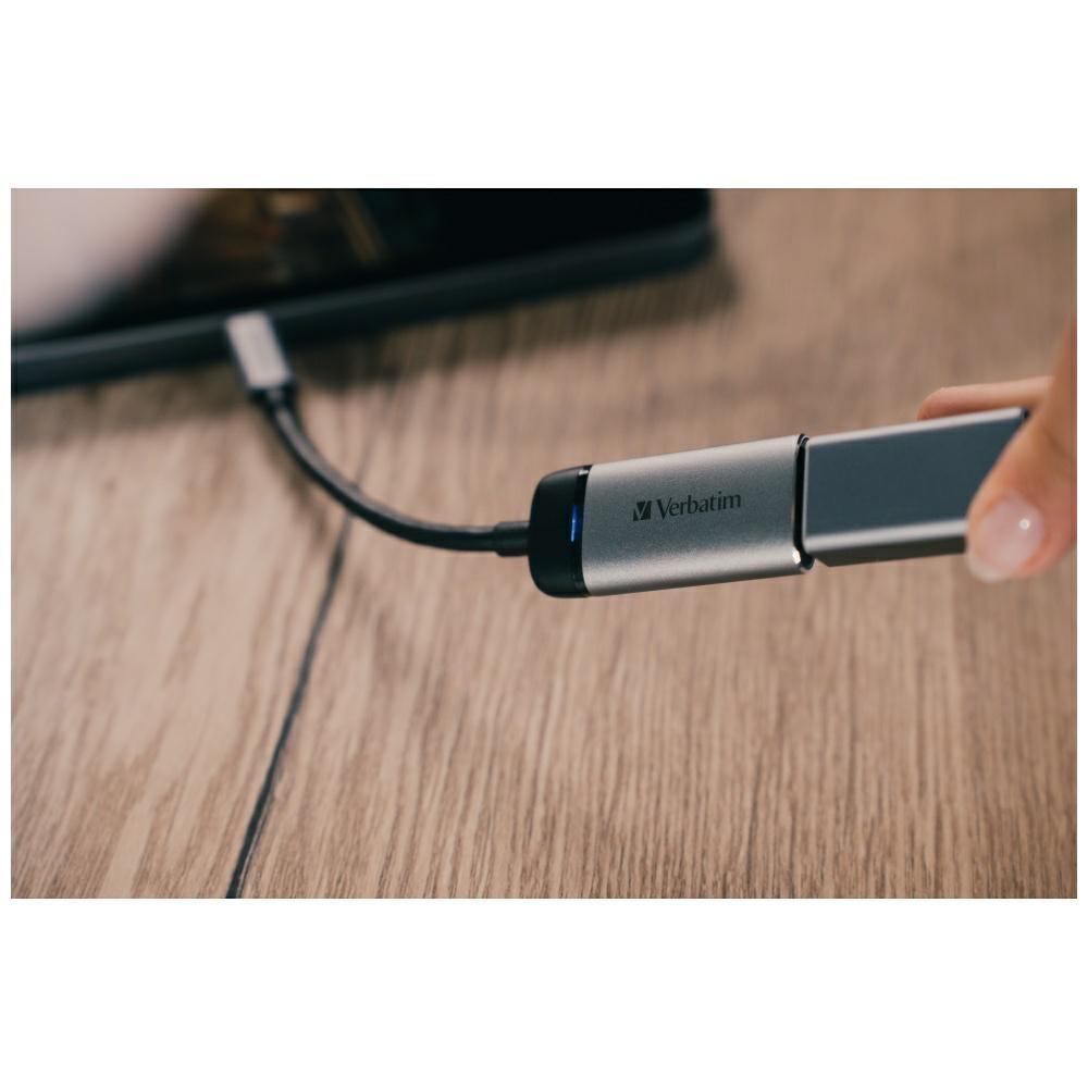 Verbatim Adapter Usb-C - Hdmi 4K         Aluminiowy/Aluminum 49143