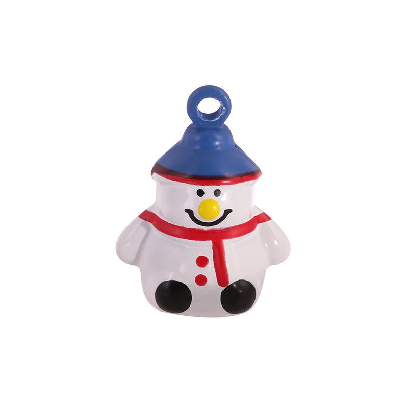 

Cross-border Halloween & Christmas Bells: Ghost, Pumpkin, Snowman Pendants Small Cartoon Bell