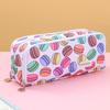Zipper Pen Case 3 Compartment Pencil Pouch High Quality Pencil Bag  Office
