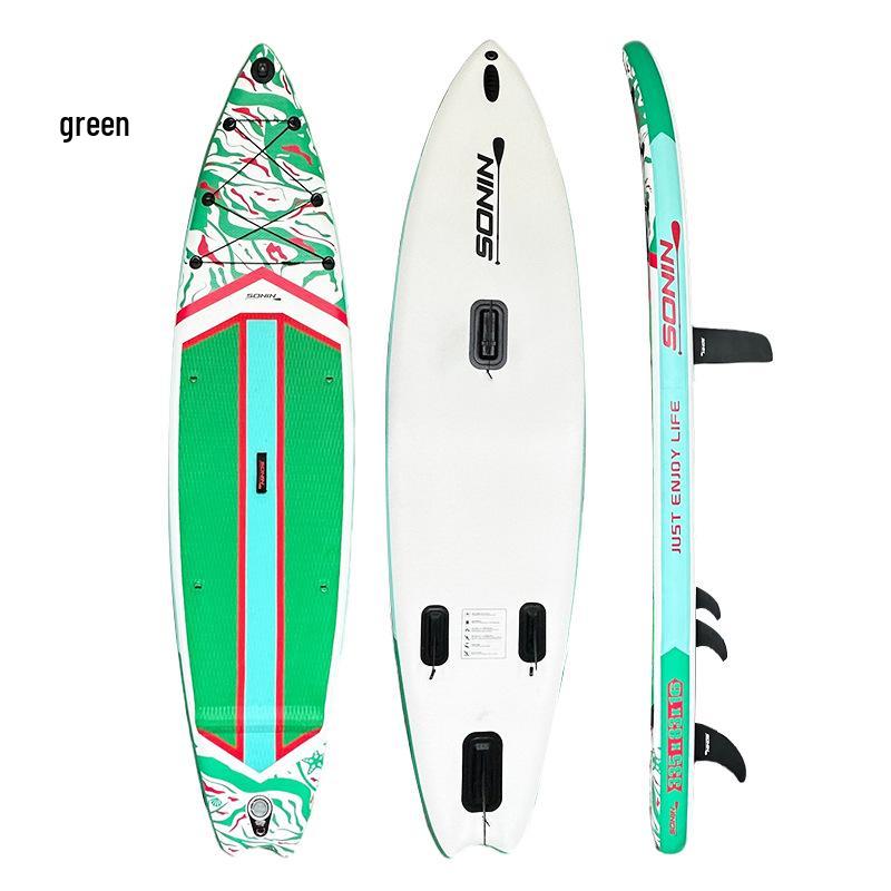 Inflatable Stand-Up Paddleboard - Professional Surfboard and Kayak Board for Beginners