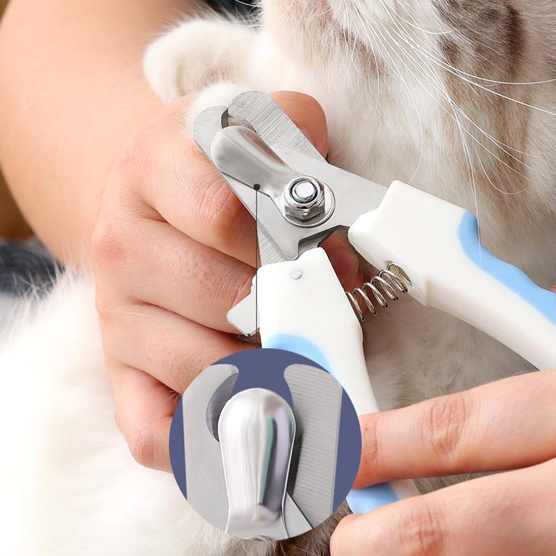 Professioneller Haustiernagelknipser Edelstahl Hunde Katzen Nagelknipser Multifunktionaler Teddy Katze Edelstahl Pflegeschere