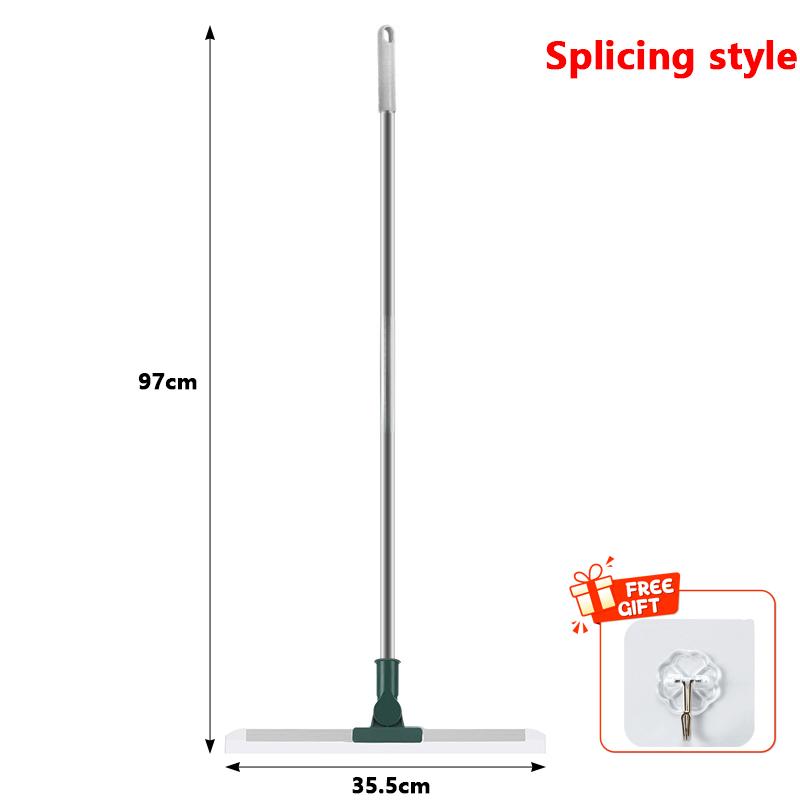 

Cleaning Brush Long Handle Telescopic Magic Broom Silicone Floor Wiper Squeegee Strip Window Glass Household Bathroom Sweeping