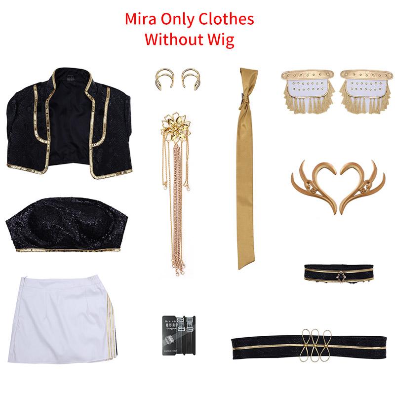 Rumi Zoey Mira Black Suits Cosplay Costume Wig Demon Hunter Role Play Kpop Idol Stage Performace Halloween Carnival Outfits