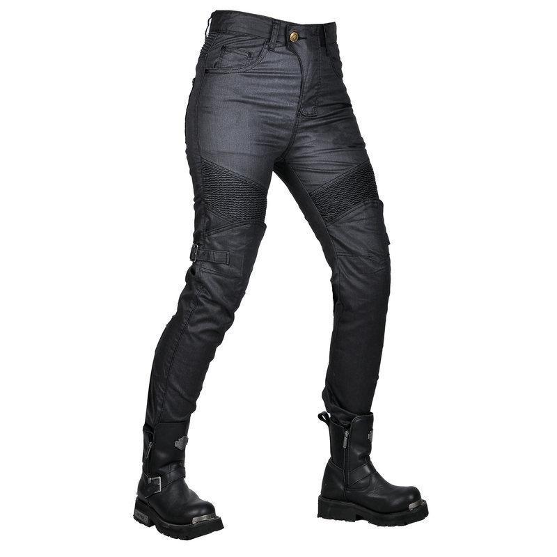Pantalones Protectores Anticaídas para Motocicleta Con Rodilleras y Cadilleras Extraíbles, Ciclismo Urbano