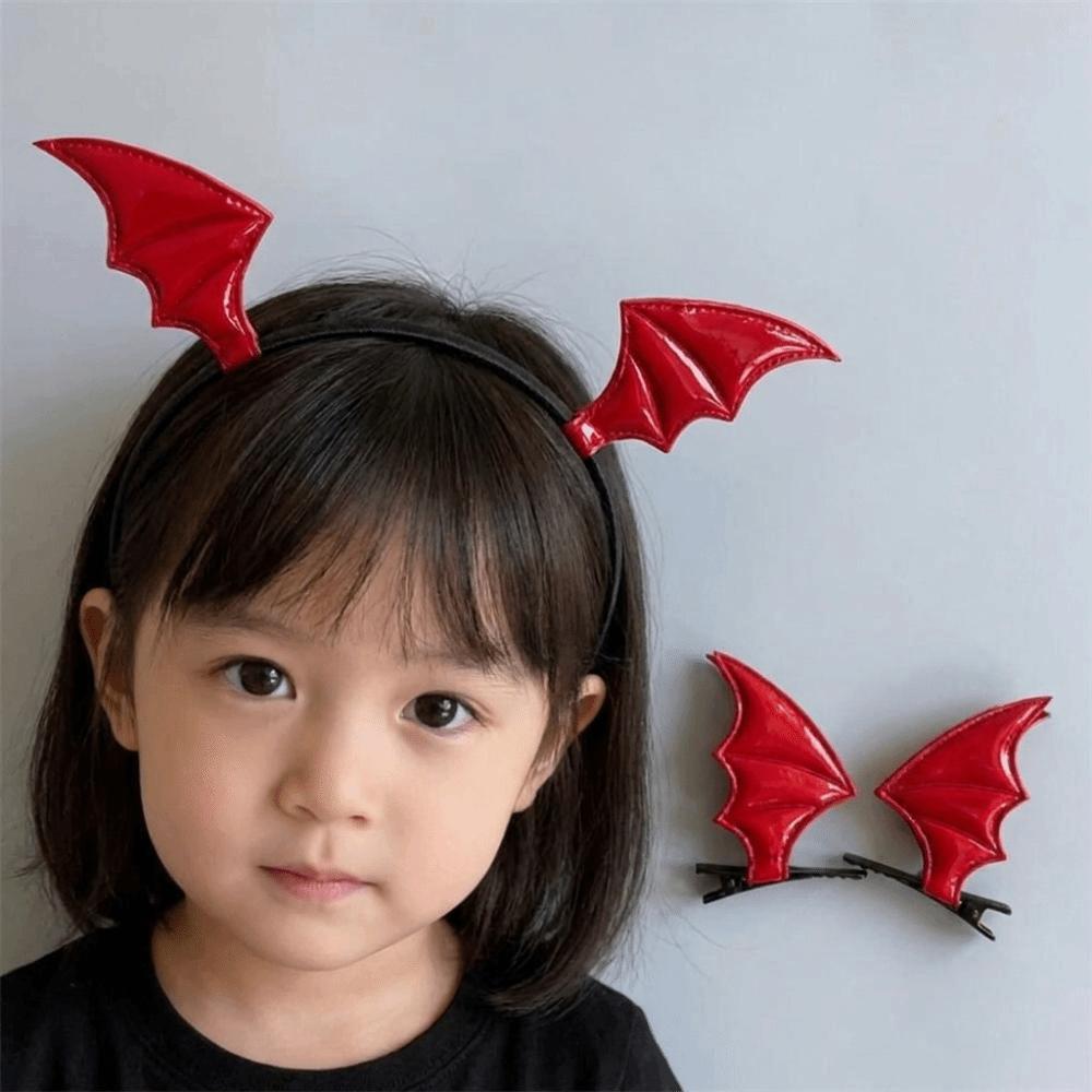 Gothic Halloween Bat Hair Clip Creative Dragon Devil Hair Clips Pins  Cosplay Costume