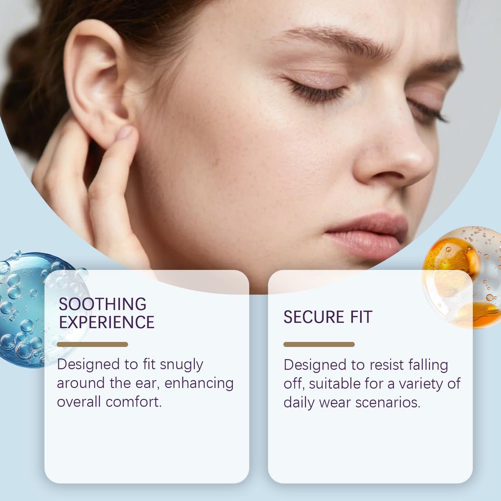 Ear Noise Plaster, Ear Care Patch, Reduces Tinnitus, Noise And Ear Discomfort, Suitable For Travel, Flight And Sleep