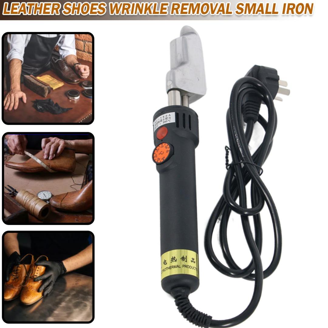 

Новый электрический мини-кожаный утюг для удаления морщин, разглаживающий 220 В 150 Вт