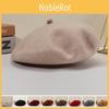 Knit Beret Wool Autumn Winter Vintage Womens Casual Outing Warm Comfortable