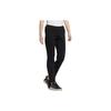 adidas Solid Color Waistband 3D Colorful Sports Logo Pants Women Pants Black HG1714
