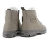 Palladium Pampa HI ZIP WL - Men's Winter Boots Boots Lined Shoes Grey 05982-297-M ORIGINAL