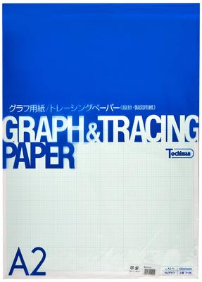 SAKAE Technical Paper Graph Paper A2 1mm Grid High Quality Paper 100 Sheets A2-11