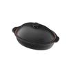 Takeda Corporation YIN22BK Sweet Potato Pan Microwave 24 X 15 X 12 (Easy Cooking, Black, Cm)
