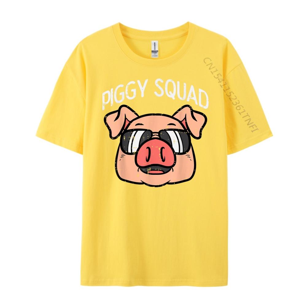 Piggy Squad Pig Farmer Hog Farm Animal 3XL Men Clothing Men Clothes Slogan