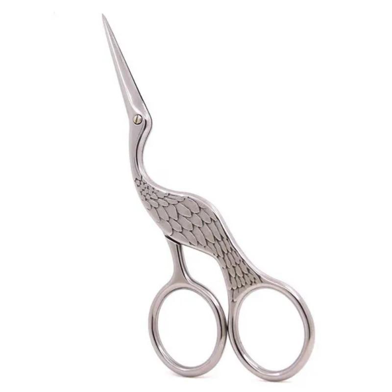 1PC Tailor's Scissors Sewing Scissors for Needlework Tailor's Accessories Vintage Heron Shaped Stainless Steel Scissor Sewing