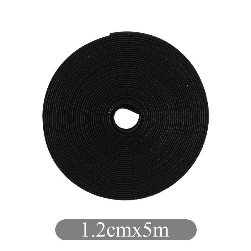 Cable Organization Velcro Tape Earphone Cord Management 1.2cmX5m Computer Cable Organizer
