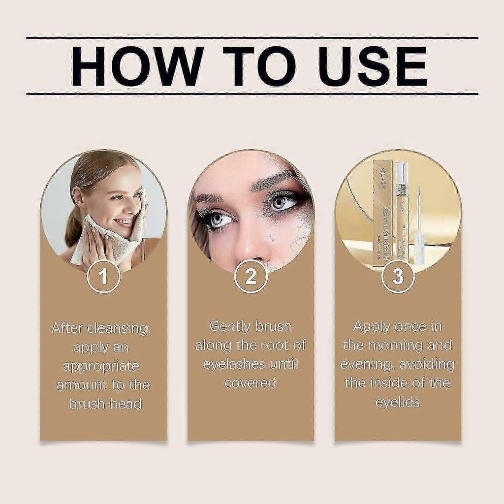 1pcs Eyelash Growth Serum, Advanced Lash Enhancing Serum for Fuller Longer Eyelashes, Strength & Nourishment