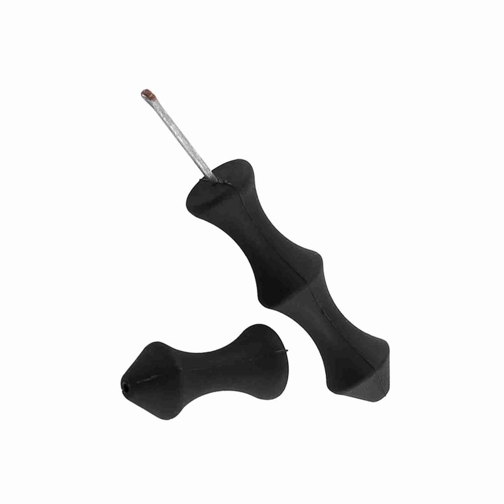 Useful Outdoor Shooting Accessory  or Gear Archery Bow String Silicone(black)