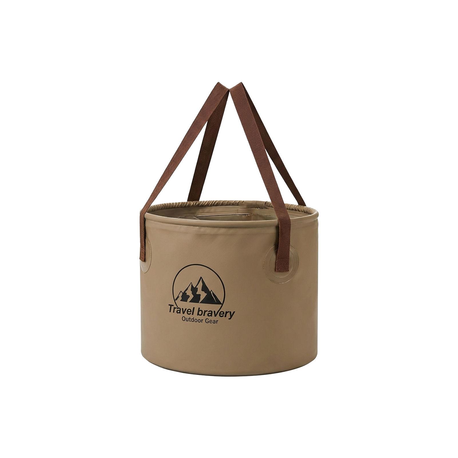 

Collapsible Water Bucket Large Capacity Portable Storage For Camping Car Emergency Use