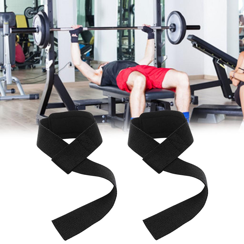 Durable Deadlift Straps Wrist Straps for Weightlifting Gym Workouts and Powerlifting Lifting Straps for Men & Women