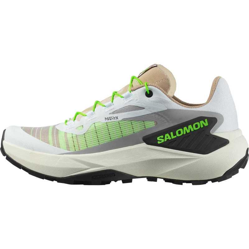 SALOMON GENESIS Abrasion Resistant Breathable Coverage Support Rebound Trail Running Shoes Women's Sneakers 479782